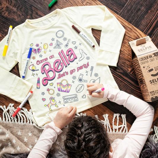 Let’s Go Party Colour In T-shirt